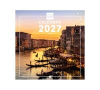 Finocam Calendario de Pared Internacional 2027 | Imágenes Venecia