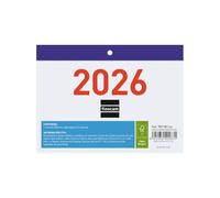 Finocam - Calendario de Pared Números Grandes 2026 Mes Vista Enero - Diciembre (12 meses) | Calendario 2026 | Planificador mensual | Faldilla 2026 - Español