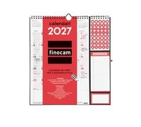 Finocam Calendario de Pared Plus 2027 | Neutro · Idioma: Catalán