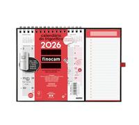 Finocam - Calendario imán Mes Vista Enero - Diciembre (12 meses) | Calendario Magnético nevera | Planificador mensual Neutro - Portugués