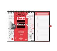 Finocam - Calendario Neutro con Imán para Escribir 2025 Mes Vista Enero 2025 - Diciembre 2025 (12 meses) Portugués