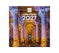 Finocam Calendario Pared 2027 Imágenes Maravillas del mundo · Español