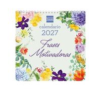 Finocam Calendario Pared Escribir 2027 Art Frases motivadoras · Español