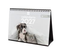 Finocam Calendario Sobremesa 2027 Imágenes Perros y gatos · Español