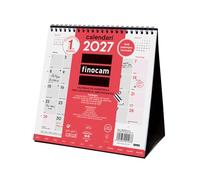 Finocam Calendario Sobremesa Escribir 2027 | Neutro · Idioma: Catalán | Calendario mensual. Planificación y Organización. Ideal para el hogar y para la oficina