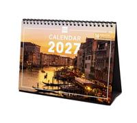 Finocam Calendario Sobremesa Internacional 2027 | Imágenes Venecia