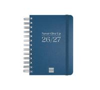 Finocam Cosmo Flex Agenda Curso 2026 2027 | 1 Día Página · Septiembre 2026 - Agosto 2027 (12 meses) | Azul · Idioma: Español - Agenda académica - Agenda diaria