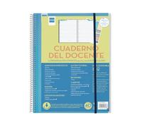 Agenda Docente A4+ Semana Vista (2025-2026) - Personalizable