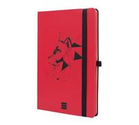 Finocam - Cuaderno Design Tapa Blanda Liso Lion | Cuaderno A5 de Hojas Microperforadas | Bolsillo y Portabolígrafo | 72 Hojas,Adhesivos y Plantilla