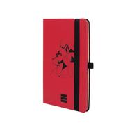 Finocam - Cuaderno Design Tapa Blanda Liso Lion | Cuaderno de Bolsillo - A6 de Hojas Microperforadas | Bolsillo y Portabolígrafo | 72 Hojas,Adhesivos y Plantilla