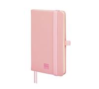 Finocam - Cuaderno Nexo Tapa Dura Dotted-Punteado Rosa | Cuaderno Pequeño de Hojas Microperforadas | Bolsillo y Portabolígrafo | 72 Hojas,Ideal para Bullet Journal