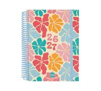 Finocam Diva Agenda Curso 2026 2027 | 1 Día Página · Septiembre 2026 - Junio 2027 (curso lectivo) + Julio y Agosto resumidos | Spring · Idioma: Español - Agenda escolar - Agenda diaria