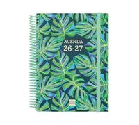 Finocam Diva Agenda Curso 2026 2027 | 1 Día Página · Septiembre 2026 - Junio 2027 (curso lectivo) + Julio y Agosto resumidos | Selva · Idioma: Español - Agenda escolar - Agenda diaria