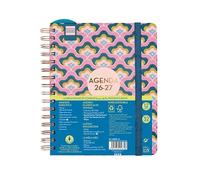 Finocam Docente Magistral Design Agenda Curso 2026 2027 | Semana Vista Horizontal · Septiembre 2026 - Agosto 2027 (12 meses) | Lilac · Idioma: Catalán - Agenda académica - Agenda semanal