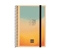 Finocam Espir Personalizable Agenda Curso 2026 2027 | Semana Vista Horizontal · Septiembre 2026 - Agosto 2027 (12 meses) | Personalizable · Idioma: Catalán - Agenda académica - Agenda semanal