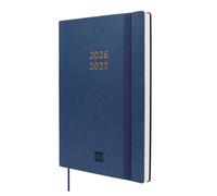 Finocam Mara Agenda 18 meses 2026 2027 | Semana Vista Vertical · Julio 2026 - Diciembre 2027 | Azul · Internacional - Agenda semanal