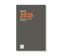 Finocam - Recambio agenda 2026 Semana Vista Horizontal | Enero - Diciembre (12 meses) | Recambio anual agenda Plana P394 con Notas, Teléfonos y Calendarios - Español