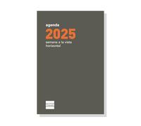Finocam - Recambio Anual Plana 2025 Semana Vista Horizontal Enero 2025 - Diciembre 2025 (12 meses) Español