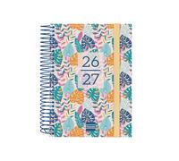 Finocam Secundaria Agenda Curso 2026 2027 | 1 Día Página · Septiembre 2026 - Junio 2027 (curso lectivo) + Julio y Agosto resumidos | Tropical · Idioma: Español - Agenda escolar - Agenda diaria