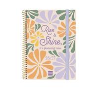 Finocam Secundaria Agenda Curso 2026 2027 | Semana Vista Horizontal · Septiembre 2026 - Junio 2027 (curso lectivo) + Julio y Agosto resumidos | Shine · Idioma: Catalán - Agenda escolar