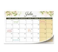 Finoly Calendario Magnetico Nevera Enero 2026 a Junio 2027 (18 Meses) | Calendario Iman Nevera 2026 | Almanaque Magnético con Adhesión Fuerte (Naturaleza)