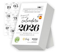 Finoly Calendario Taco en Español Enero 2027 Dic 2027 (12 Meses) 13,5x9,5cm