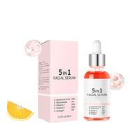 Finones Skin Vitamin Serum,Face and Body Serum,5 In 1 Anti Wrinkle Firming Serums,Wrinkle Lifting and Firming Essence for All Skin Types,Nourishing and Hydrating (30ml, 1 Pcs)