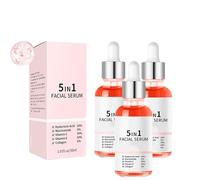 Finones Skin Vitamin Serum,Face and Body Serum,5 In 1 Anti Wrinkle Firming Serums,Wrinkle Lifting and Firming Essence for All Skin Types,Nourishing and Hydrating (30ml, 3 Pcs)