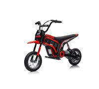 FINOOS Motocicleta Eléctrica Niños, Moto Eléctrica con Motor de 350W, 2 Modos de Velocidad de 8/16 KMH, 20km de Largo Alcance, Neumático de 12'', Moto Cross para niños de 3 a 8 años (Rojo)