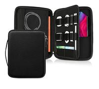 FINPAC Funda de Tablet para 13" iPad Pro M4 2024, 13" iPad Air M3/M2 2025/2024, iPad Pro 12,9", 13" Surface Laptop/ 12" Pro, Portafolio Bolsa Organizado con Correa de Mano para Magic/Smart Keyboard
