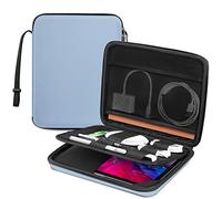 FINPAC Funda de Tablet, Portafolio Bolsa Organizado con Correa de Mano para 11" iPad Air M3/M2 2025-2024, 11" iPad A16 2025, 11" iPad Pro M5/M4 2025-2018, Samsung Galaxy Tab A9+, Lenovo M11