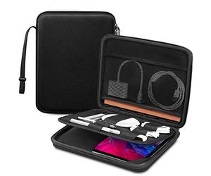 FINPAC Funda rígida Tipo Cartera para iPad Air de 11 Pulgadas (M2) 2024, Pro (M4), Pro 11, Air 5/4 de 11.9 Pulgadas, iPad de 10ª generación, 10.2 Pulgadas, 9ª/8ª/7ª, Bolsa de Transporte para Tablet