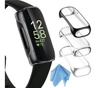 Fintie 3 Piezas Funda para Fitbit Inspire 3/Inspire 2/Inspire HR, TPU Suave Protector de Pantalla Carcasa
