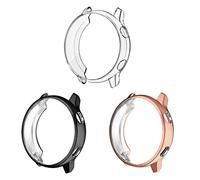 FINTIE 3 Piezas Funda para Samsung Galaxy Watch Active 40mm, TPU Suave Protector de Pantalla Carcasa