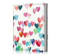 FINTIE Álbum de Fotos para 4" x 6" Fotos - [Broche Magnético] 112 Fotos Álbum de Fotografías de Billetera Portátil, (Lluvia de Amor)