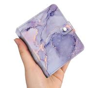 Fintie Álbum de fotos pequeño para películas Polaroid de 3.5 x 4.25 pulgadas, 52 bolsillos, compatible con fotos Polaroid Now+/Now/Flip/I-2/I-Type/600/SX-70/Fujifilm Instax Wide EVO/400/300, mármol