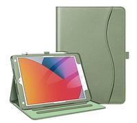FINTIE - Carcasa Compatible con iPad de 10,2 Pulgadas, 9ª generación, 2021, 8º Gén 2020, 7º Gén 2019, Funda multiposición, Funda para Despertar/Despertador, automática, protección de Las Esquinas,