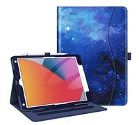 FINTIE - Carcasa Compatible con iPad de 10,2 Pulgadas, 9ª generación, 2021, 8º Gén 2020, 7º Gén 2019, Funda multiposición, Funda para Despertar/Despertador, automática, protección de Las Esquinas,
