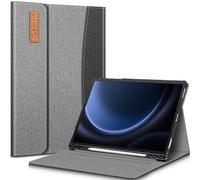 FINTIE - Carcasa para Samsung Galaxy Tab S10 FE de 10,9 pulgadas, 2025, Tab S9 FE 10,9 pulgadas, S9 11 2023, funda multiposición, funda con bolsillo frontal, cierre magnético, color gris