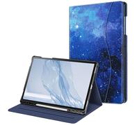 Fintie - Carcasa para Samsung Galaxy Tab S10 Plus/Tab S9 FE Plus/Galaxy Tab S9 Plus de 12,4 pulgadas (2024/2023), diseño de lápiz óptico, funda de fijación de tres ángulos, funda con bolsillo frontal,