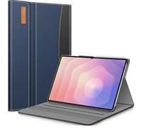 Fintie - Carcasa para Samsung Galaxy Tab S11 Ultra 14,6 Pulgadas 2025, funda de fijación multiposición, funda con bolsillo de documento, cierre magnético, azul marino