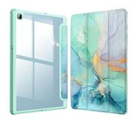FINTIE - Carcasa para Samsung Galaxy Tab S6 Lite de 10,4 Pulgadas, 2024/2022/2020, Color Transparente y Transparente