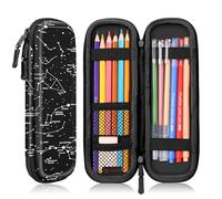 FINTIE Estuche para lápices para adultos, carcasa rígida de EVA, resistente a golpes e impermeable, 8 lápices + accesorios, organizador con compartimentos para oficina, escuela, universidad y viajes