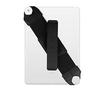 FINTIE Finte Universal 9-10 Pulgadas Correa de Mano de Seguridad - 360 Grados Giratoria Pie de Apoyo y Correa de Empuñadura para iPad, Samsung Galaxy Tab, Fire HD 10, Linx 10, (*Negro)