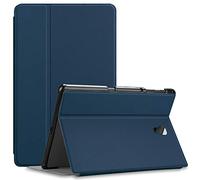 FINTIE Folio Funda para Samsung Galaxy Tab A 10.5 2018 - [Múltiples Ángulos] Carcasa Delgada de Cuero Sintético con Función de Soporte y Auto- Reposo/Activación para Modelo SM-T590/T595, Azul Oscuro