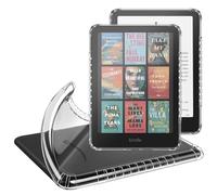 Fintie Funda 7" para Kindle Paperwhite 2024 (12ª Generación) y Kindle Colorsoft Signature Edition (1ª Generación), Ultra Delgada Protectora Carcasa Transparente Trasera de TPU Suave,Clear