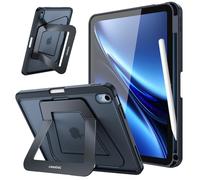 Fintie Funda a prueba de golpes para iPad (A16) de 11ª generación de 11 pulgadas (2025), iPad de 10.9 pulgadas (2022) - [Soporte para lápices integrado] Funda protectora delgada esmerilada con soporte