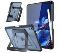 Fintie Funda a Prueba de Golpes para iPad Air 11 Pulgadas M4/M3/M2 (2026/2025/2024), iPad Air 5ª Gen/4ª Gen (2022/2020) de 10.9 Pulgadas, Cubierta Dura esmerilada Delgada con Soporte - Negro