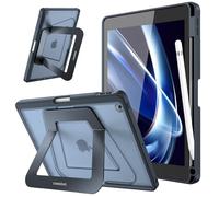Fintie Funda a Prueba de Golpes para iPad de 9ª generación (2021), 8ª generación (2020), 7ª generación (2019) de 10.2 Pulgadas, Soporte para lápices Integrado, Funda Protectora Delgada esmerilada con