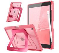 Fintie Funda a prueba de golpes para iPad de 9ª generación (2021), 8ª generación (2020), 7ª generación (2019) de 10.2 pulgadas, soporte para lápices integrado, funda protectora delgada esmerilada con